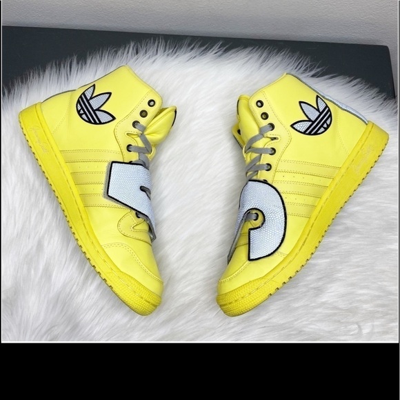 RARE Adidas X Jeremy Scott Spell-out Sneakers - Picture 2 of 14